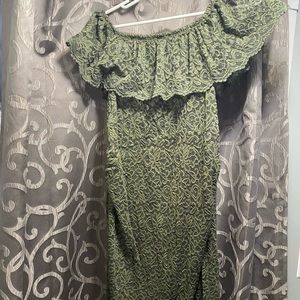 Pink Blush Maternity Dress